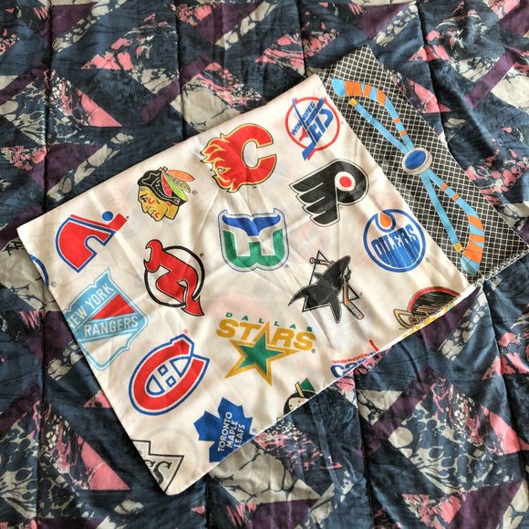 Vintage SINGLE NHL Pillow Case - Picture 3 of 4